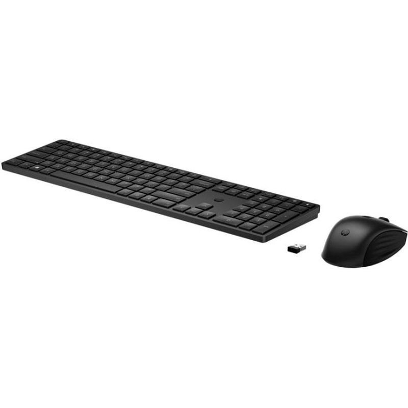 Clavier HP 655 WRLS Combo complet sans fil avec souris et piles AAA