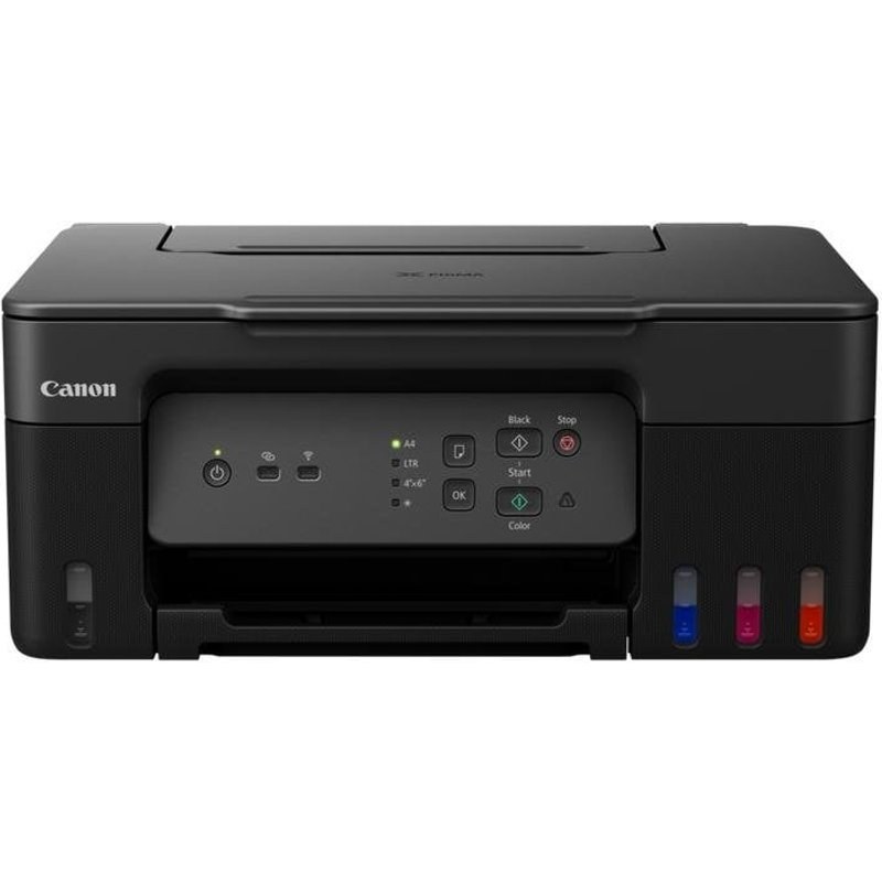 Multifonction Canon PIXMA G3430 Jet d'encre Couleur Noir Wi-Fi Duplicateur Manuel A4