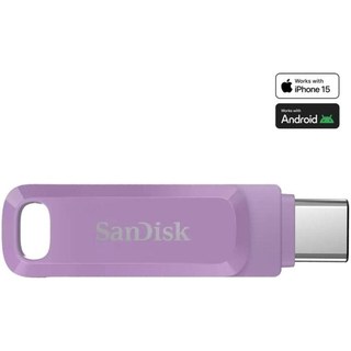 Clé USB SanDisk Ultra Dual Drive Go 1 To USB Type-C 3.2 Gen 1 Lavande