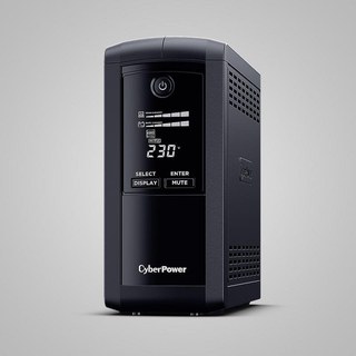 Source d'Alimentation CyberPower VP1000ELCD-FR 1 kVA 550W Certifié CE RCM LCD