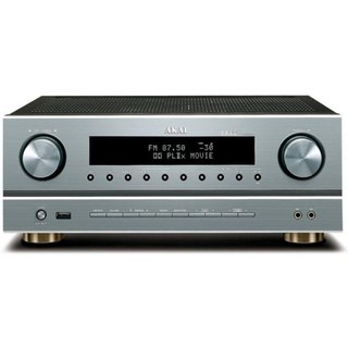 Akai AS005RA-750B Récepteur AV Surround 5.1 Bluetooth 25W RMS 200W Total Silver