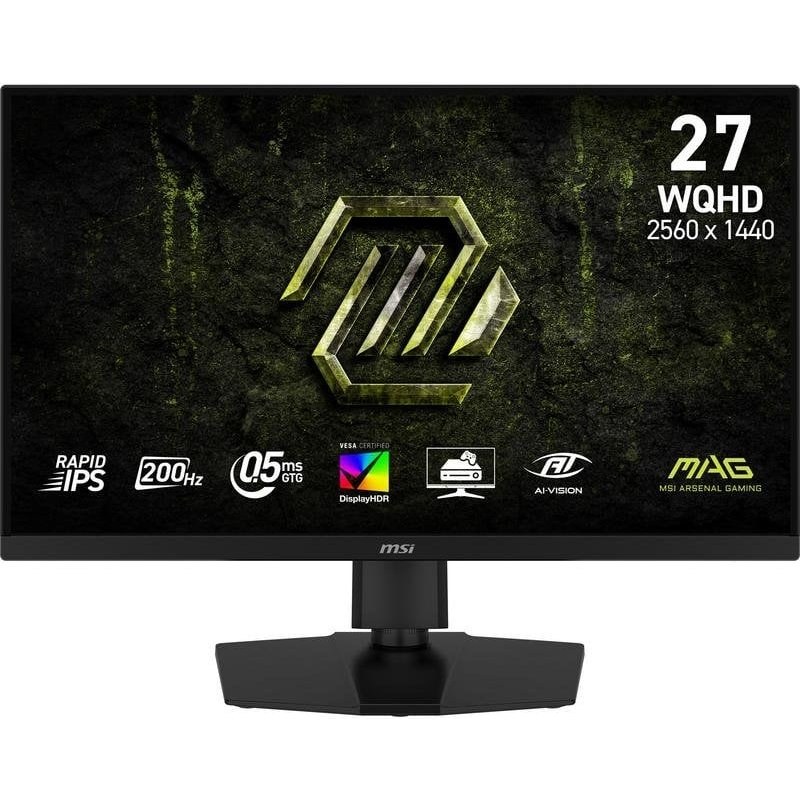 Écran PC MSI MAG 274QPF E20 27" Wide Quad HD 200 Hz Rapid IPS FreeSync Premium HDR400 0,5MS