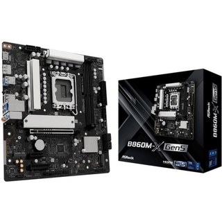 Carte mère AsRock B860M-X GEN5 Intel B860 LGA 1851 DDR5 Micro ATX 2.5GBE RGB