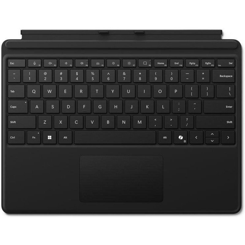 Clavier Microsoft Surface Pro AZERTY Français Noir avec Touchpad et Couverture