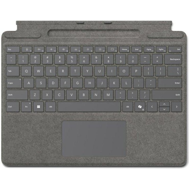 Clavier Microsoft Surface Pro SC French France Comm Platinum AZERTY avec Touchpad