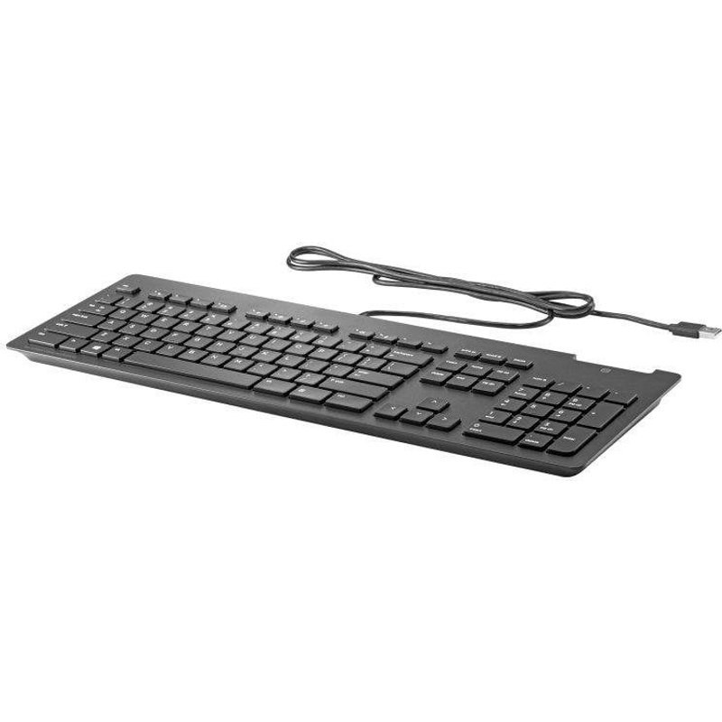 Clavier HP Business Slim V2 Français noir avec lecteur de carte intelligente USB