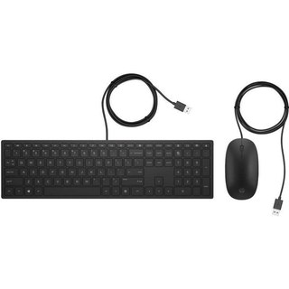 Clavier HP Pavilion 400 noir de jais complet avec souris USB filaire Français