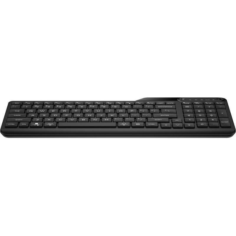 Clavier HP 460 multi-appareils Bluetooth compact avec pavé numérique noir Français