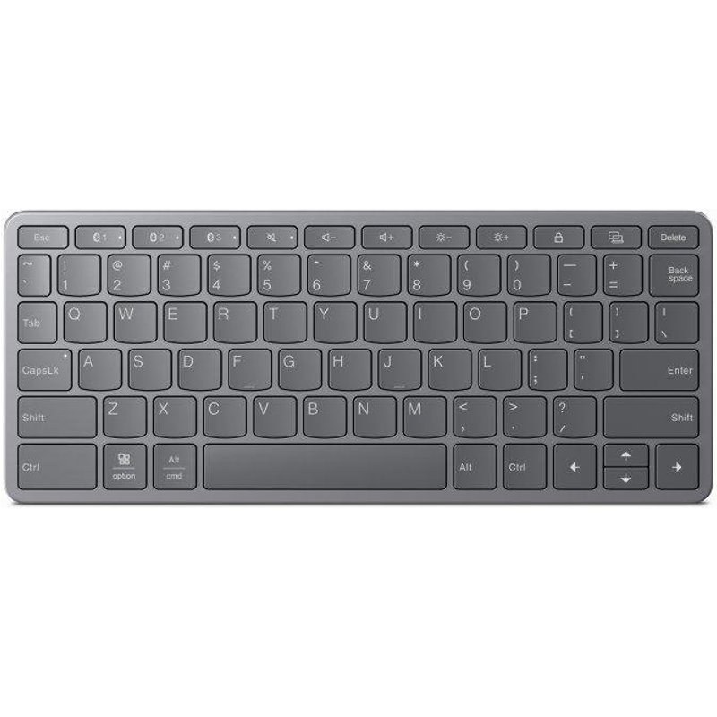Clavier Lenovo KB331U AZERTY Français Gris Luna USB Type-C Bluetooth