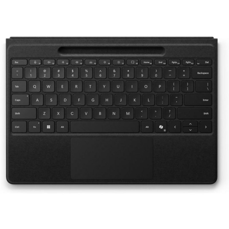 Clavier Microsoft Surface Pro Flex Bluetooth Noir avec Touchpad et rétroéclairage