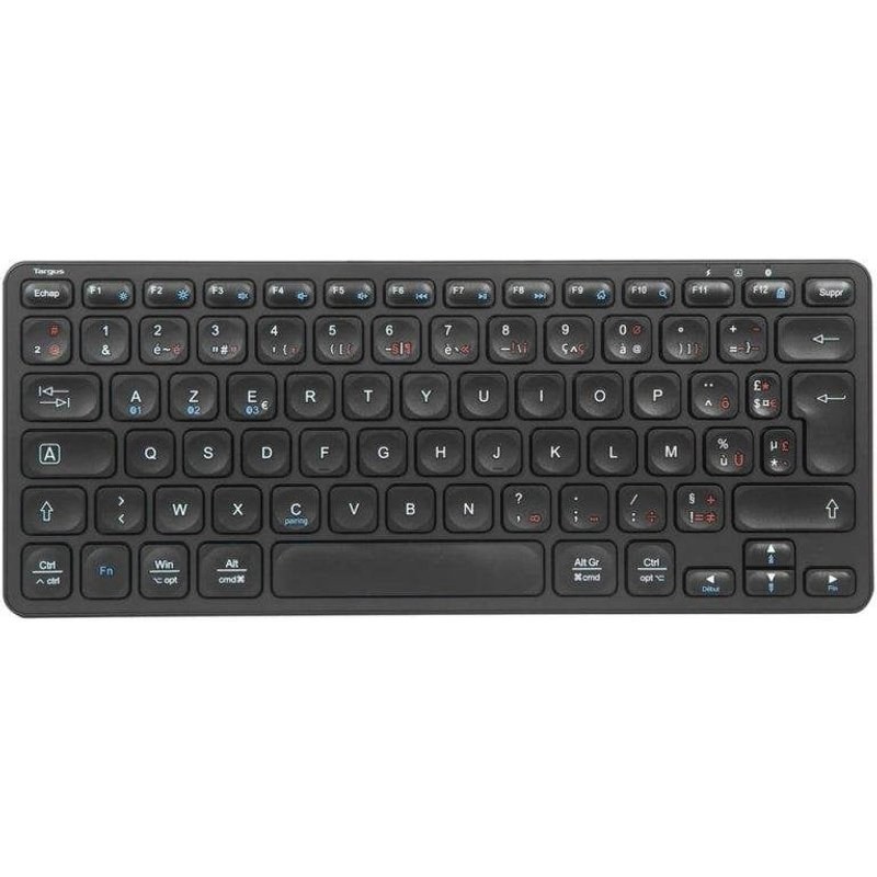 Clavier Targus AKB862FR Compact Bluetooth AZERTY Français Noir