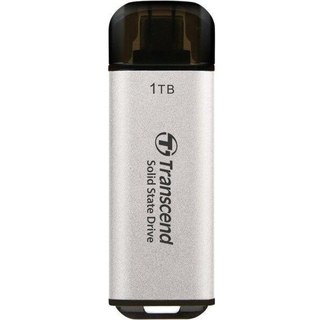 Disque Dur Externe Transcend 1 To USB Type-C 10GBPS ESD300 Argent Ultraplat
