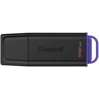 Clé USB Kingston DataTraveler Exodia 512 Go USB 3.2 Gen 1 noire et violette