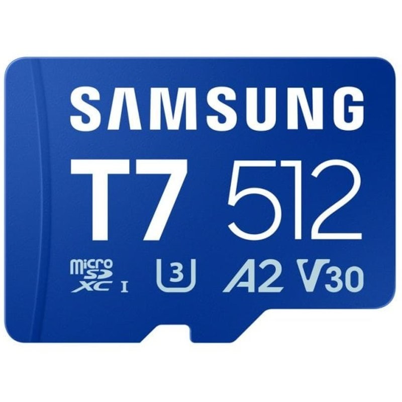 Carte microSDXC Samsung MB-MB512T/WW 512 Go UHS-I 170MB/s Classe 10 A2