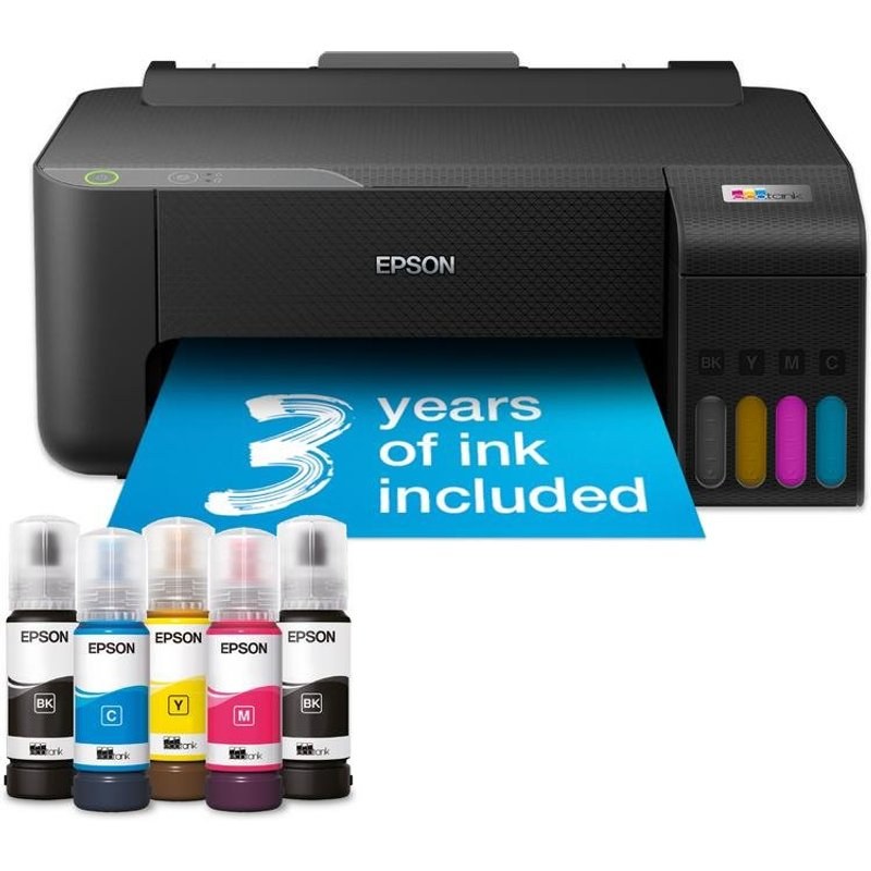 Imprimante Jet d'encre USB Epson EcoTank L1230 Couleur avec duplex manuel