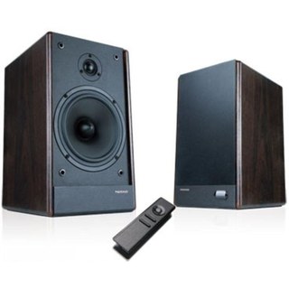 Enceintes Microlab 2 voies filaires 100W bois avec tweeter et multi-room