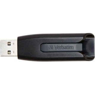 Clé USB Verbatim V3 256 Go USB 3.2 Gen 1 Noir Glissante 120 Mo/s