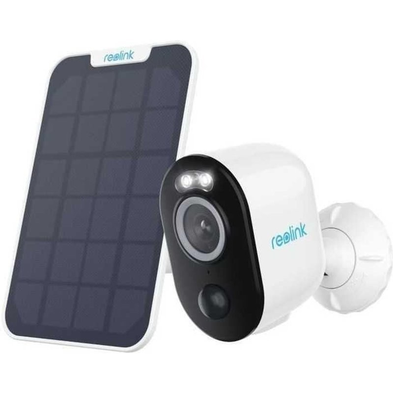 Caméra de surveillance Reolink Argus B330 5MP Vision Nocturne Extérieure Panneau Solaire Audio