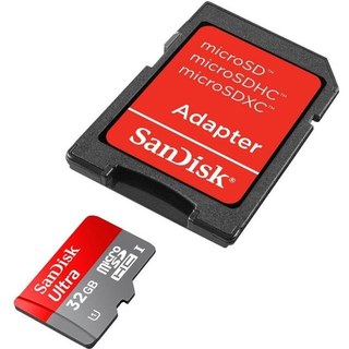 Carte mémoire SanDisk Ultra microSDHC 32 Go Classe 10 30 MB/s Android