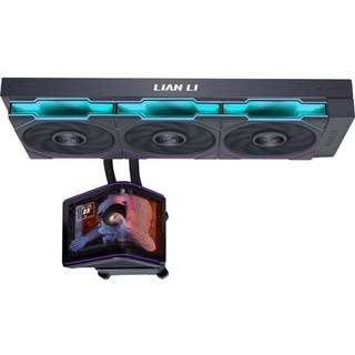 Lian Li Refrigeration Liquide Lian-Li HydroShift II OLED 360 mm 1 Ventilateur Noir