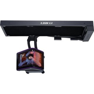 Lian Li Refrigeration Liquide Lian-Li HydroShift II OLED Courbé 360 Fanless Noir