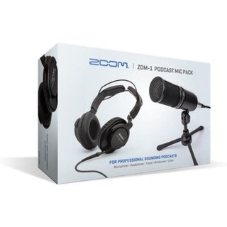 Microphone Zoom ZDM-1 XLR supercardioïde dynamique pour podcast professionnel