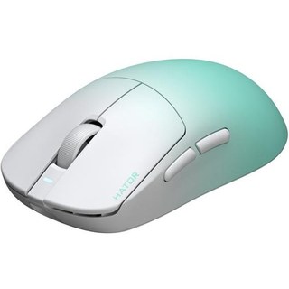 Souris Hator Quasar 3 Ultima 8K Wireless 30000 DPI Blanc Menthe Rechargeable