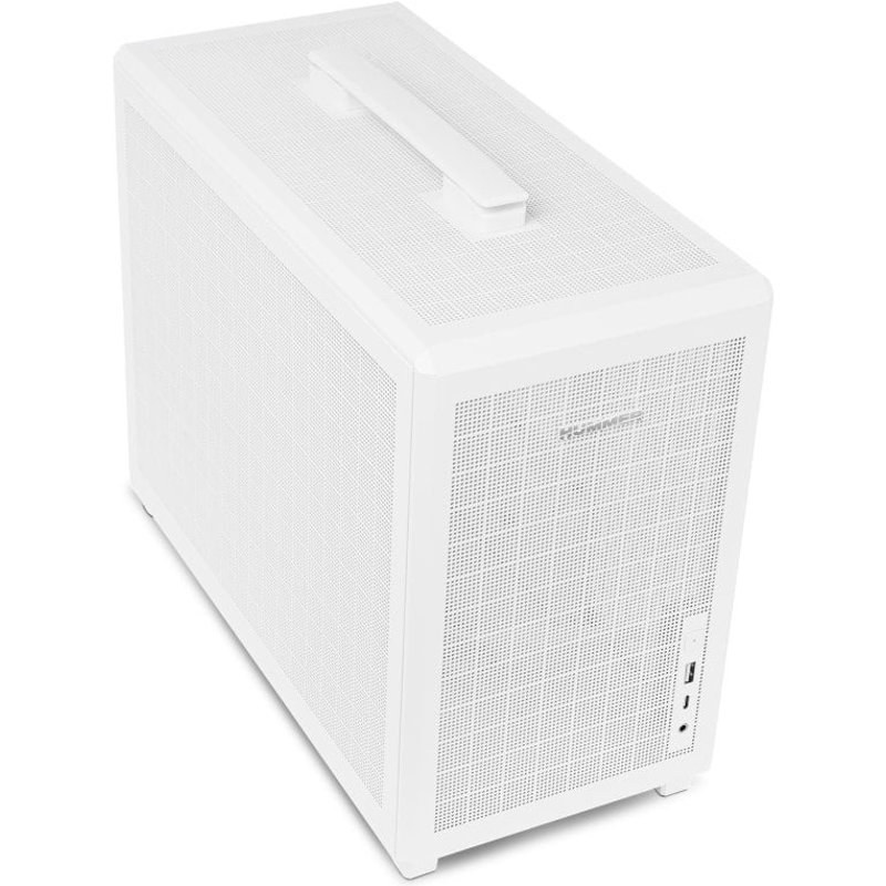 Boîtier Mini Tour NOX HUMMER REFRESH M-ATX Mesh Blanc Portable