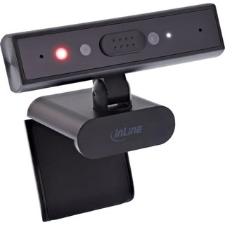 Caméra web InLine 55365 5MP USB-C Autofocus Windows Hello