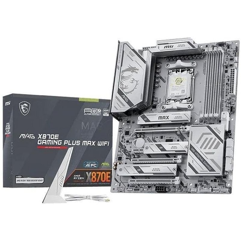 Carte mère MSI MAG X870E Gaming Plus Max Wi-Fi AMD X870E AM5 DDR5 ATX Wi-Fi 7