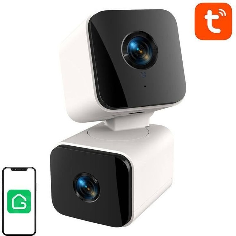 Caméra de surveillance Gosund PC12 4MP Vision Nocturne Intérieure Audio Bidirectionnel