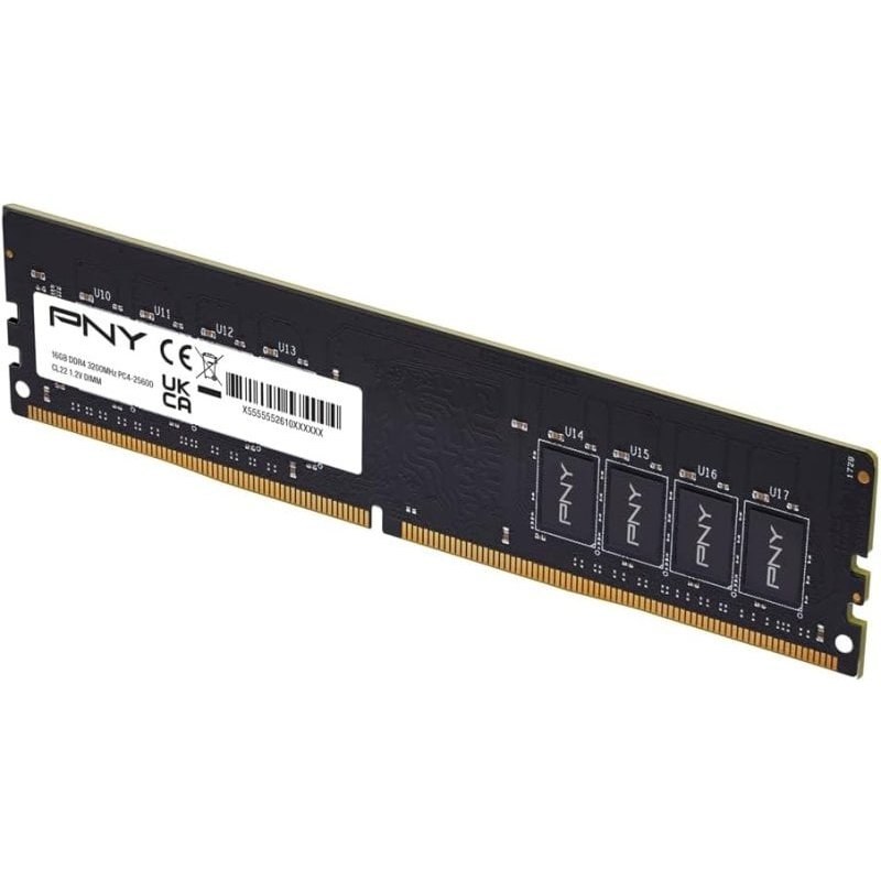 Mémoire RAM PNY Performance 16 Go DDR4 3200 MHz CL22 1,20 V DIMM