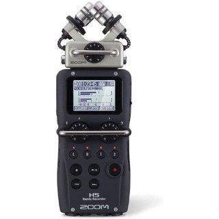 Microphone Zoom H5 portable 24 bit 96 kHz XLR noir