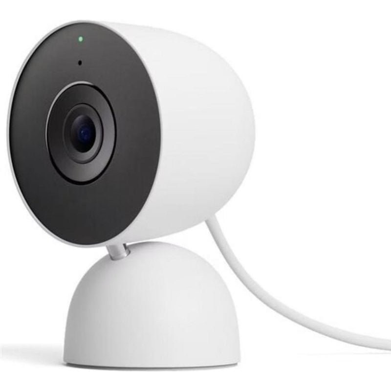 Caméra de surveillance Google Nest Cam Indoor 2K Vision Nocturne Intérieure Audio Bidirectionnel