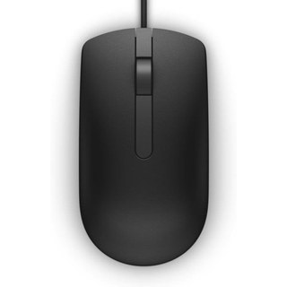 Souris Dell MS116 USB 1000 DPI Noir Ambidextre Basique