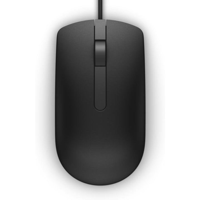Souris Dell MS116 USB 1000 DPI Noir Ambidextre Basique