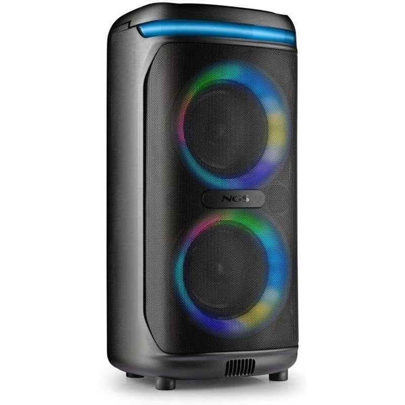 Enceinte NGS Wilddrip Bluetooth 5.4 400W avec LED RGB et TWS
