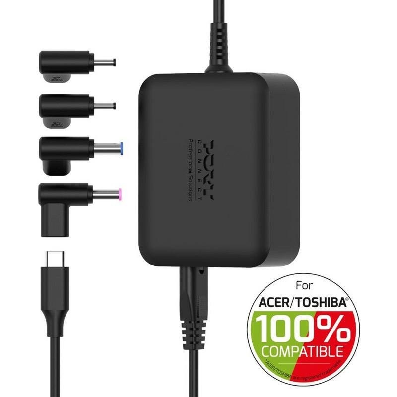 Fuente de Alimentación Port Connect 904100ACTOEU 100W GAN2 efficace USB-C