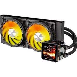 Refrigeration Liquide Darkflash DE240 240 mm 2 Ventilateurs ARGB Écran IPS