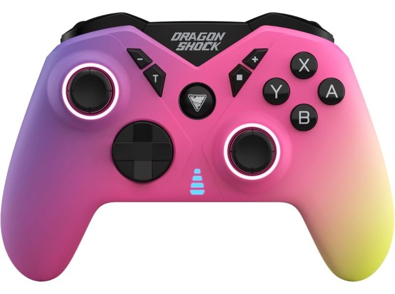 Manette de jeu sans fil Bluetooth Dragon Shock Nebula Ultimate pour Nintendo Switch
