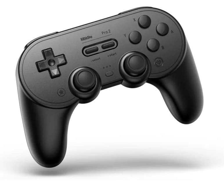 8BITDO PRO2 Noir Bluetooth/USB Analogique/Numérique Manette Nintendo Switch, Nintendo Switch