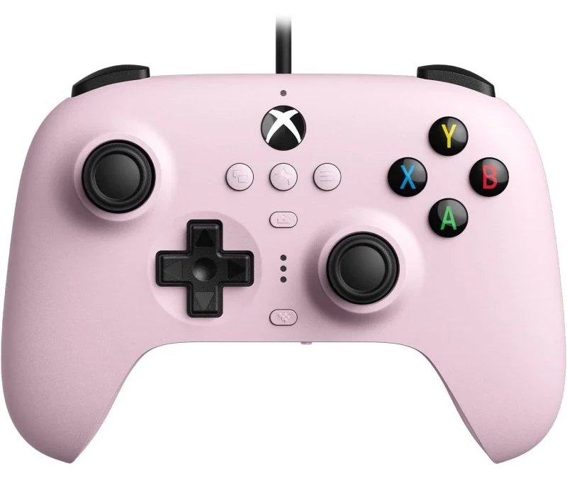 Manette de jeu filaire rose Ultimate 8BITDO pour Xbox Series/PC