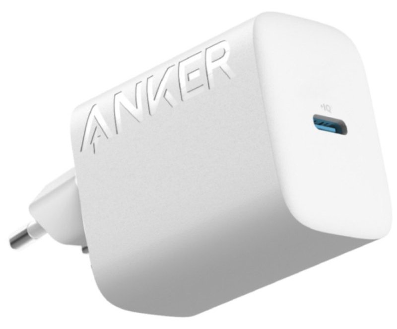 Chargeur mural Anker USB-C 20W blanc
