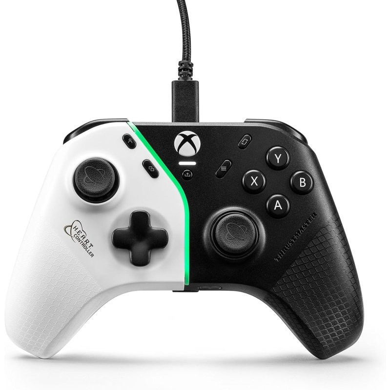 Thrustmaster H.E.A.R.T. Noir, Blanc USB PC, Xbox One, Xbox One S, Xbox One X