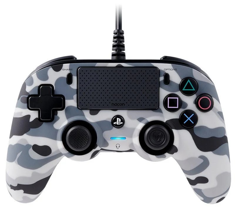 Nacon - Manette PS4 Compact Officielle Camouflage Gris