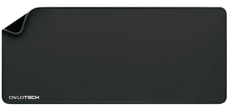 Tapis de souris Owlotech 90 x 40 cm 2 mm Basic Extended Noir