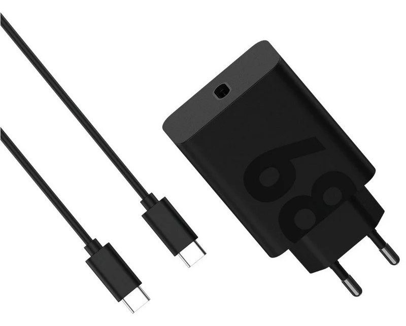 Chargeur pour smartphone et tablette Motorola Turbopower 68 W Noir