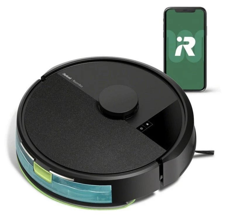 Aspirateur robot et laveur iRobot Roomba 105 Combo 7000 Pa Noir