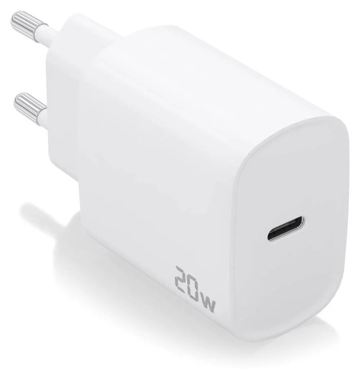 Chargeur Aisens A110-0752 20 W USB-C PD3.0 1 port 1 x USB-C Blanc