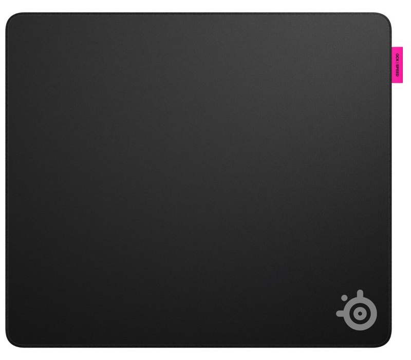 Tapis de souris de jeu SteelSeries QcK Performance L Speed, noir